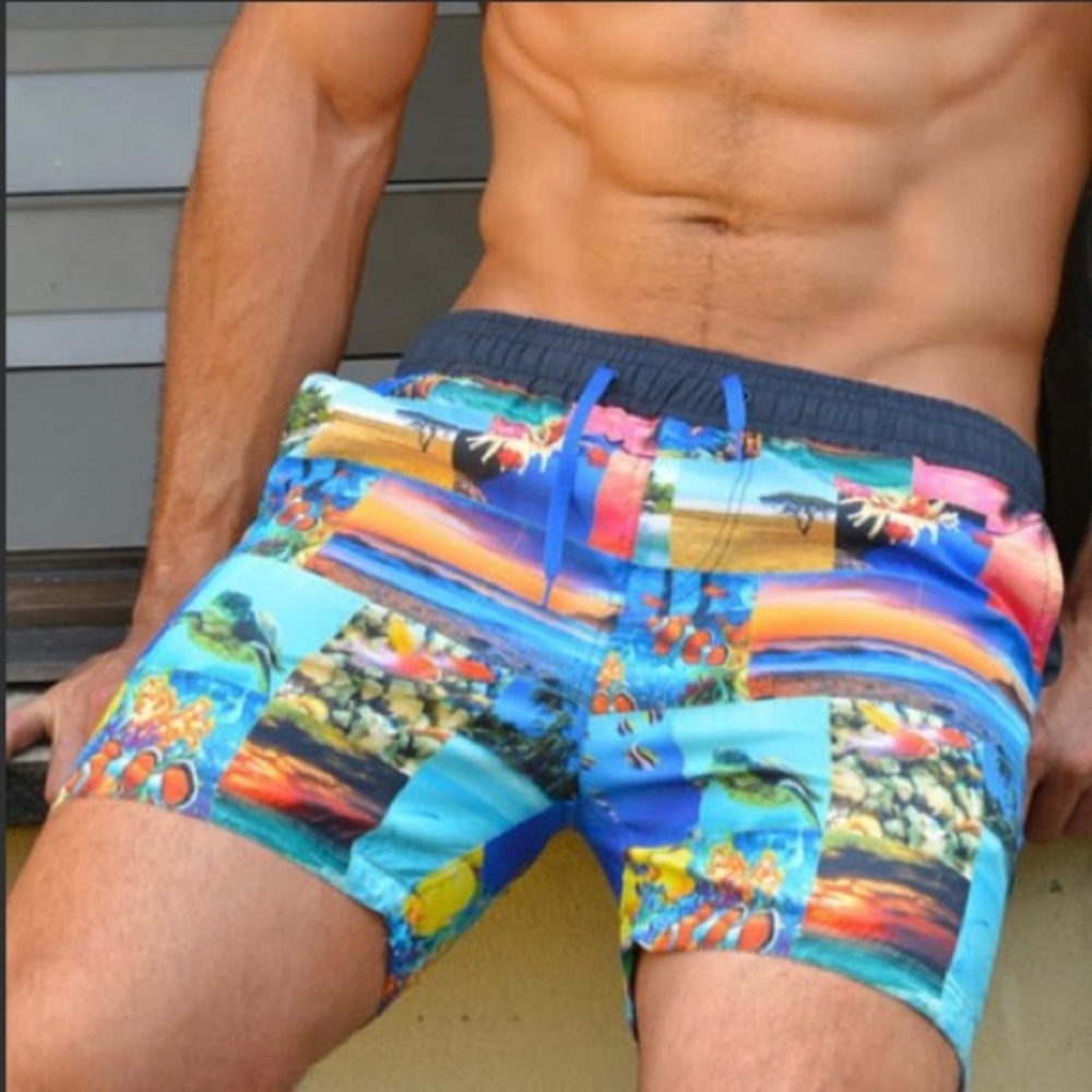Battysta Mens Swim Trunks M swimsuit